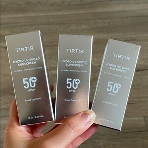 NEW TIRTIR Hydro UV Shield broad spectrum Sunscreen SPF 50+ set of 3